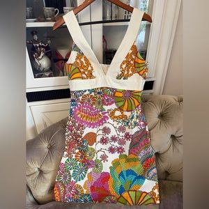 Trina Turk Colorful Dress Size 8